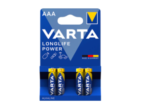 AAA batterijen VARTA Longlife | 4st.