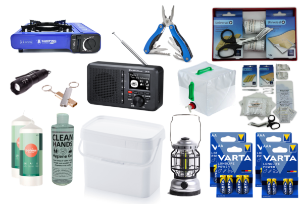 Noodpakket - Familie Plus incl. Radio